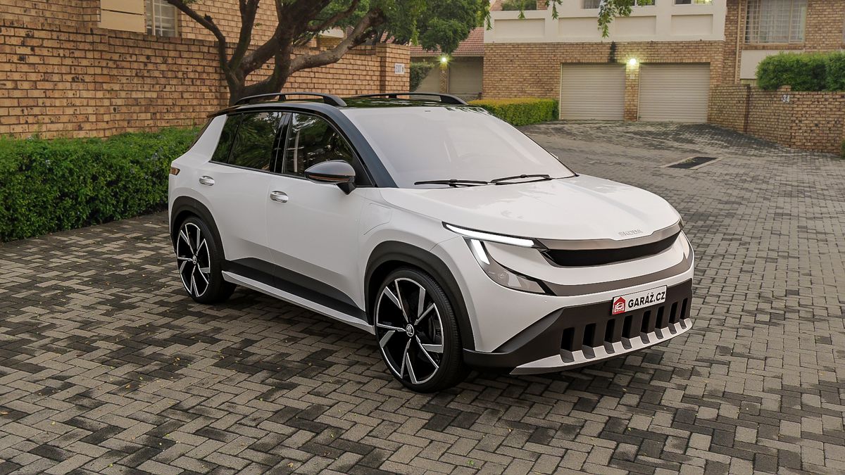 Škoda Epiq odhodila maskování: Takto vypadá odhalený malý elektrický crossover!